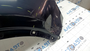 Крило переднє праве Kia Sorento 21-24 синій B4U, зам'ято, подряпини