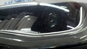 Фара передняя левая в сборе Lincoln MKZ 17-19 level 7, LED тип 2, сколы, под полировку, паутинка