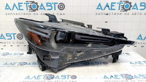 Фара передня права Mazda CX-5 17-20 AFS, LED, жовтий відбивач