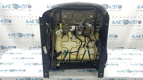 Пассажирское сидение Toyota Camry v70 18-19 с airbag, механическое, с подогревом, ткань серая, коричневая строчка, под химчистку