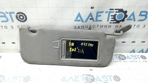 Козирок правий Kia Sorento 21-24 HEV, PHEV сірий під панораму, без гачка, під хімчистку