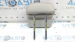 Подголовник 2 ряда центральный Ford Fusion mk5 17-20 Platinum, кожа серый