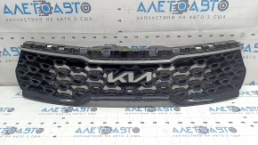 Решітка радіатора grill у зборі Kia Sorento 22-24 HEV, PHEV під камеру