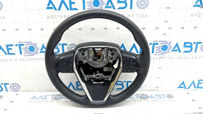 Кермо голе Toyota Camry v70 18-24 гума чорна, з кнопками і накладкою