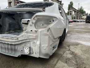 Четверть крыло задняя правая Toyota Camry v70 18-24 без BSM, на кузове, белая, примята
