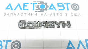 Емблема напис "Hybrid" крила ліва Toyota Rav4 19-24 чорний глянець