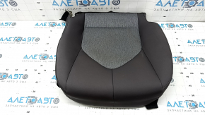 Обшивка подушки водительского сиденья Toyota Camry v70 18-24 ткань серая, с подогревом, под чистку, примято