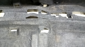 Покрытие пола Honda Accord 23- черное, накладка для отдыха ноги хром, под химчистку