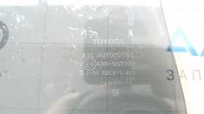 Скло дверей трикутник заднє праве Toyota Rav4 19-25 тонування, AGC