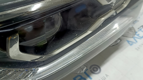 Фара передняя правая Toyota Rav4 19-21 LED, хром, Japan built, песок, потерт корпус
