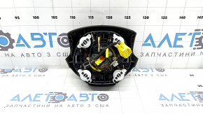 Подушка безопасности airbag в руль водительская Audi Q5 8R 13-17 коричневая, полез хром
