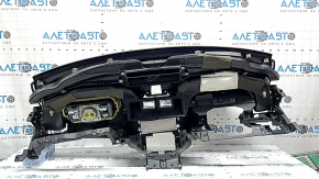 Торпедо передня панель з AIRBAG Lincoln MKZ 13-20 коричнева