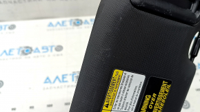 Козирок лівий Toyota Rav4 19-25 чорний під підсвічування, без гачка, подряпини, прим'ятий