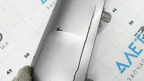 Накладка переднього бампера Toyota Rav4 19-24 срібло, подряпини, тріщина