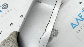 Накладка переднього бампера Toyota Rav4 19-24 срібло, подряпини, тріщина