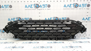 Решітка радіатора grill Ford Escape MK4 20-22 сітка чорний глянець, хром обрамлення