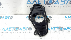 Обрамление птф левое Toyota Rav4 19-23 Hybrid XSE, черный глянец, тычки