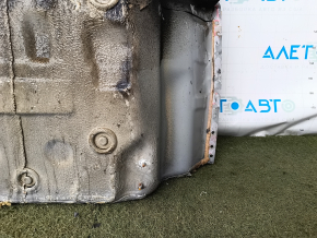 Корыто багажника Audi A4 B9 17-25 высверлено, белое
