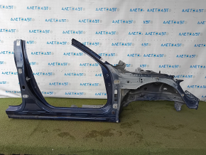 Чверть передня права Honda Accord 23-26 відпилена, з центральною стійкою, синя