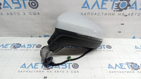 Дзеркало бічне VW Tiguan 18-19 6+2 пінів, BSM, поворотник, підігрів, біле LB9Z