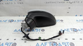Дзеркало бічне VW Tiguan 18-19 6+2 пінів, BSM, поворотник, підігрів, біле LB9Z