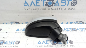 Дзеркало бічне праве VW Tiguan 18-19 6+2 пінів, BSM, поворотник, підігрів, біле LB9Z, потерто
