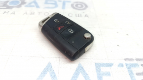 Ключ VW Tiguan 18-20 keyless 4 кнопки, подряпини, тички, потертий