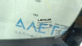Лобове скло Lexus ES 19-26 під датчик дощу, під проекцію, підігрів двірників, пісок