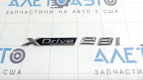 Эмблема надпись X Drive 28i двери багажника BMW X2 F39 18-22