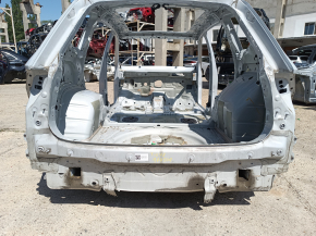 Задняя панель VW Tiguan 18-24 2 части, на кузове, белая