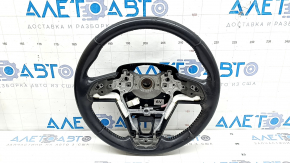 Руль голый Toyota Rav4 19-25 кожа черная с подогревом, по перешив