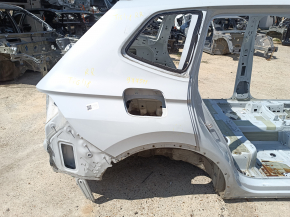 Чверть крило задня права VW Tiguan 18-24 long на кузові, біла, тички