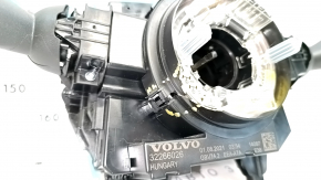 Подрулевой переключатель гитара в сборе Volvo XC60 18-24 под подогрев руля, трещина