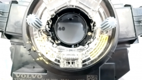 Подрулевой переключатель гитара в сборе Volvo XC60 18-24 под подогрев руля, трещина