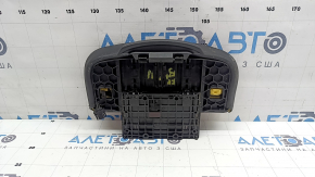 Підколінна опора пасажирського сидіння у зборі BMW X2 F39 18-23 шкіра чорна Sensatec, Sport, з підігрівом та механізмом, під хімчистку