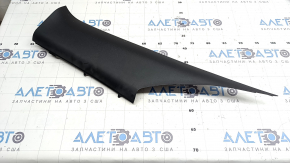 Накладка задней стойки задняя правая Ford Mustang mk6 15-23 купе, черная, царапины