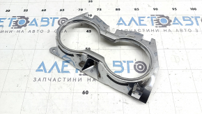 Накладка центральной консоли под подстаканники Ford Mustang mk6 17-23 хром