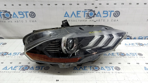 Фара передняя правая в сборе Ford Mustang mk6 18-23 LED, под полировку, царапины