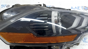 Фара передня права у зборі Ford Mustang mk6 18-23 LED, під полірування, подряпини