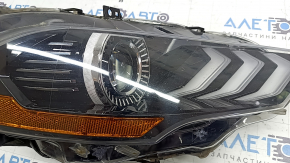 Фара передня права у зборі Ford Mustang mk6 18-23 LED, під полірування, подряпини
