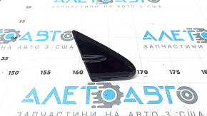 Трикутник заглушка двері зовнішній передній правий Lexus ES 19-26 чорний глянець
