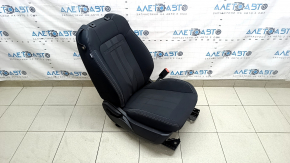 Пассажирское сиденье Ford Mustang mk6 18-23 без AIRBAG, механическое, купе, черное, ткань, под химчистку