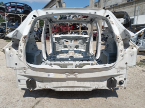 Задняя панель BMW X2 F39 18-23 2 части, на кузове, белая
