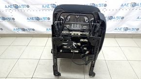 Водительское сиденье Ford Mustang mk6 18-23 без AIRBAG, механическое, купе, черное, ткань, под химчистку, потерто