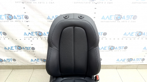 Пасажирське сидіння BMW X1 F48 16-22 з airbag, електро, підігрів, шкіра чорна Sensatec, Sport,