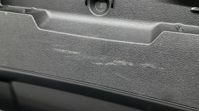 Обшивка дверей багажника нижня BMW X1 F48 16-22 чорна, із заглушками, подряпини