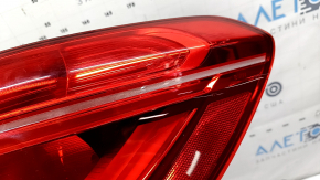 Фонарь внешний крыло правый BMW X1 F48 16-19 LED, царапины, трещины под стеклом