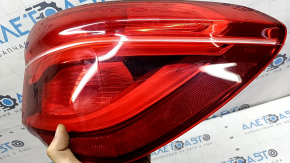 Фонарь внешний крыло правый BMW X1 F48 16-19 LED, царапины, трещины под стеклом