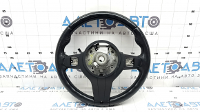 Руль голый BMW X1 F48 16-22 кожа черная с подогревом, M-Sport, царапины