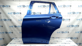 Дверь голая задняя левая BMW X1 F48 16-22 синий B45, окрашена 0.35